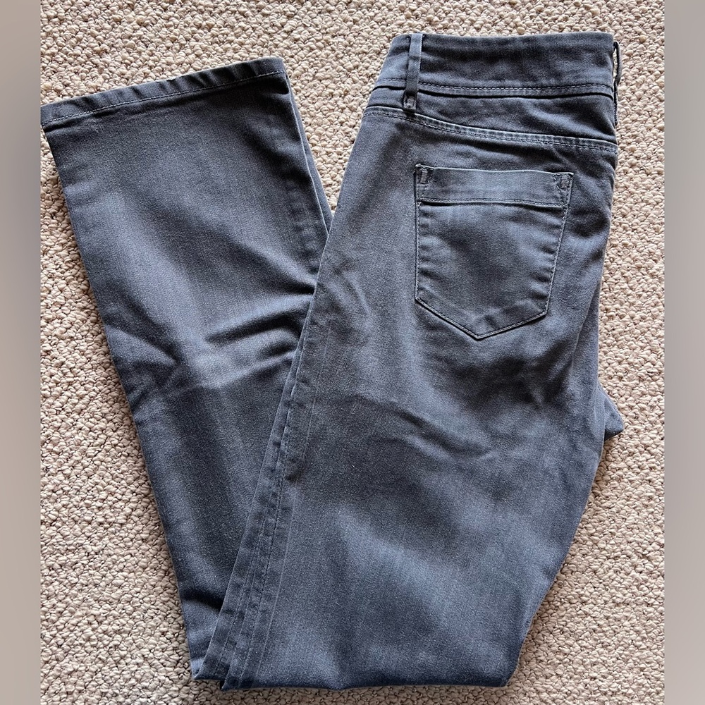 Banana Republic Class Straight Leg, Gray Wash, Size 10